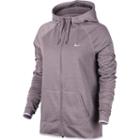 Women's Nike Dri-fit Training Hoodie, Size: Small, Light Grey