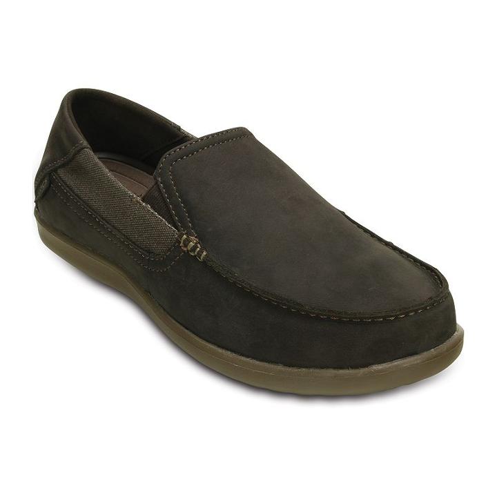 Crocs Santa Cruz 2 Men's Loafers, Size: 11, Lt Brown