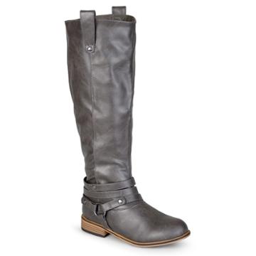 Journee Collection Walla Women's Knee-high Boots, Size: 8, Grey