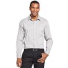 Men's Van Heusen Traveler Stretch Classic-fit No-iron Button-down Shirt, Size: Medium, Grey