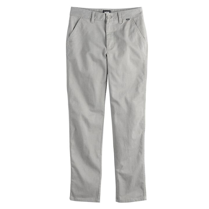 Boys 8-20 Vans Murphyed Twill Pants, Size: 18, Med Grey