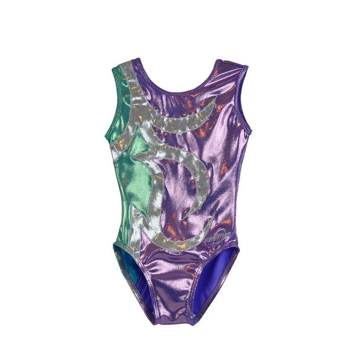 Obersee, Girls 2-10 Gymnastics Leotard, Girl's, Size: Small, Purple