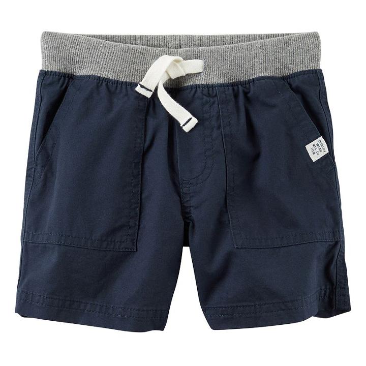 Boys 4-7 Carter's Khaki Shorts, Size: 6, Blue