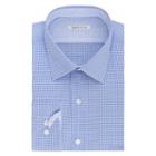 Men's Van Heusen Air Regular-fit Stretch Dress Shirt, Size: 18.5 36/37, Med Blue