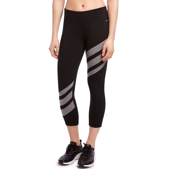 Women's Jockey Sport Domination Midrise Capri Leggings, Size: Xl, Grey