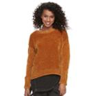 Juniors' Mudd&reg; Chenille Sweater, Teens, Size: Medium, Med Yellow