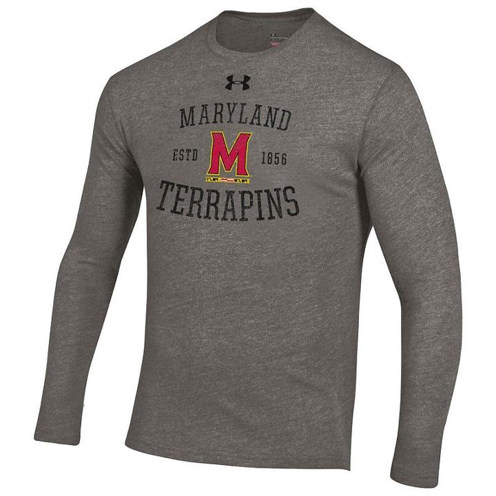Men's Under Armour Maryland Terrapins Triblend Tee, Size: Large, Ovrfl Oth