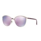 Vogue Vo4010s 57mm Round Mirror Sunglasses, Women's, Drk Purple