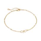 Lc Lauren Conrad Bow Anklet, Women's, Pink