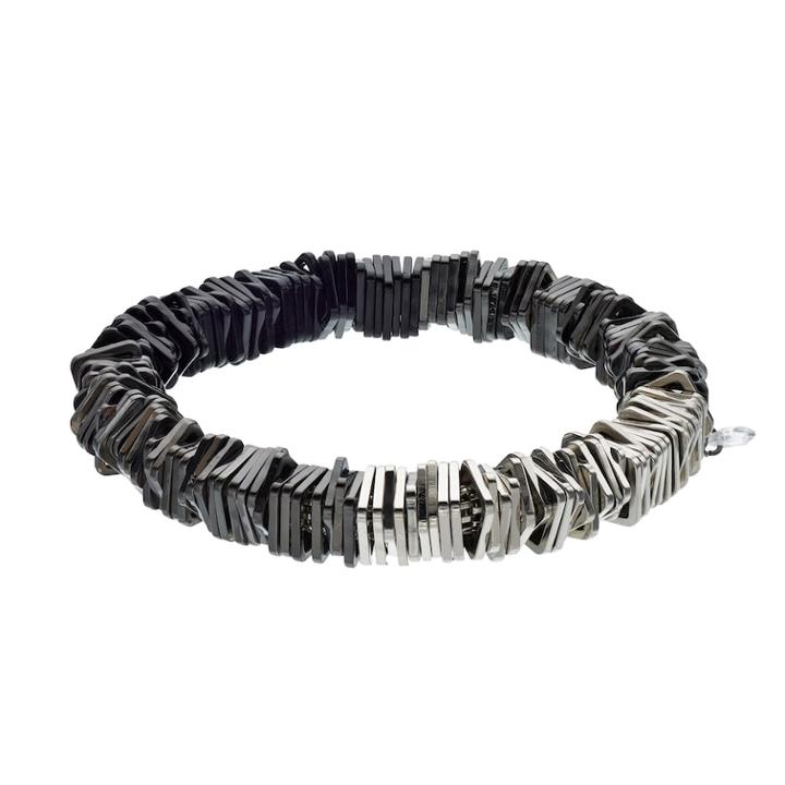 Simply Vera Vera Wang Ombre Square Bead Stretch Bracelet, Women's, Multicolor