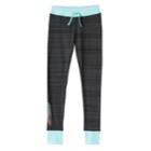 Girls Plus Size So&reg; Contrast Cuff Leggings, Size: 18 1/2, Turquoise/blue (turq/aqua)