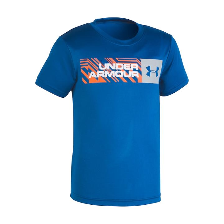 Boys 4-7 Under Armour Word Mark Graphic Tee, Size: 4, Dark Blue