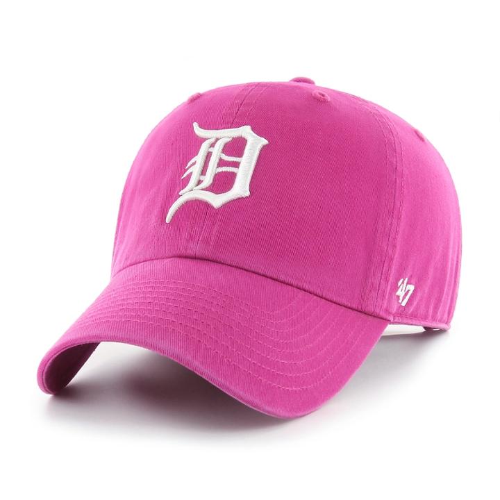 Adult '47 Brand Detroit Tigers Clean Up Hat, Women's, Purple