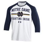 Men's Under Armour Notre Dame Fighting Irish Tee, Size: Small, Blue (navy)
