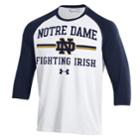 Men's Under Armour Notre Dame Fighting Irish Tee, Size: Small, Blue (navy)