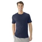 Men's Fruit Of The Loom Signature Breathable Crewneck Tees, Size: Medium, Dark Blue