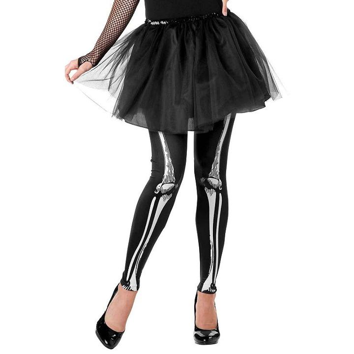 Adult Sequin Tutu Costume Skirt, Black