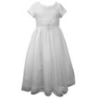 Girls 7-16 Bonnie Jean Sequin Dress, Girl's, Size: 7, White