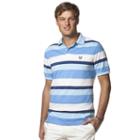 Big & Tall Chaps Classic-fit Striped Pique Polo, Men's, Size: 3xb, Blue