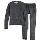 Boys 4-18 Cuddl Duds Printed Climatesmart 2-piece Baselayer Set, Size: 6-7, Oxford