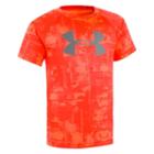 Boys 4-7 Under Armour Grid Logo Tee, Size: 6, Orange