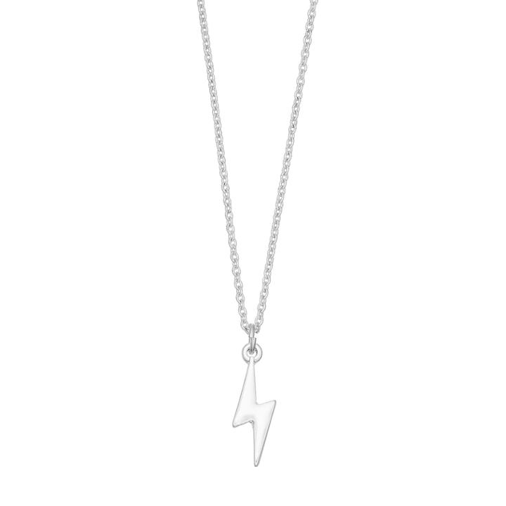 Lc Lauren Conrad Lightning Bolt Pendant Necklace, Women's, Silver