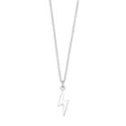 Lc Lauren Conrad Lightning Bolt Pendant Necklace, Women's, Silver