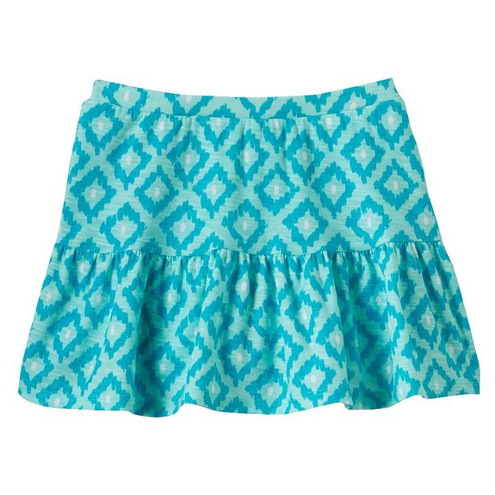 Girls 4-10 Jumping Beans&reg; A-line Ruffle Skort, Girl's, Size: 5, Brt Blue