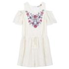 Girls 7-16 Speechless Embroidered Cold Shoulder Romper, Size: Large, White