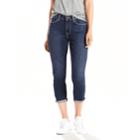 Women's Levi's Classic Crop Jeans, Size: 31(us 12)m, Med Blue