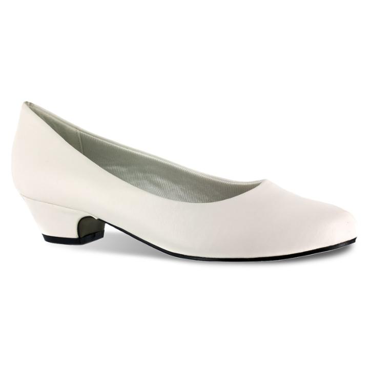 Easy Street Halo Women's Dress Heels, Size: 8 N, White
