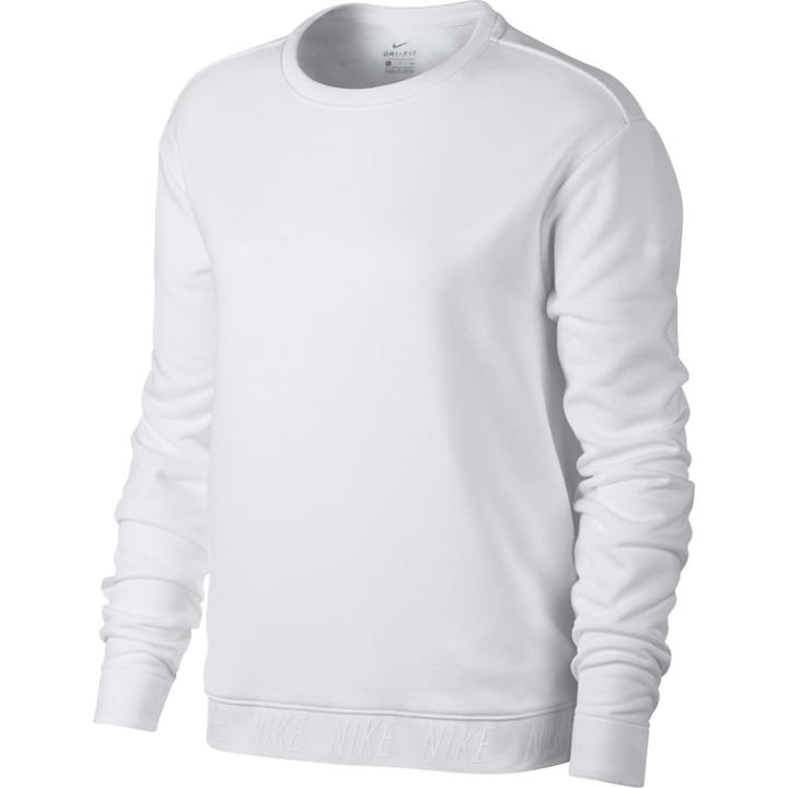 Women's Nike Dry Training Long Sleeve Top, Size: Small, White