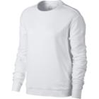 Women's Nike Dry Training Long Sleeve Top, Size: Small, White