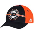 Adult Adidas Philadelphia Flyers Structured Adjustable Cap, Men's, Fly Black