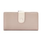 Apt. 9&reg; Soho Leather Rfid-blocking Tab Clutch, Women's, Natural