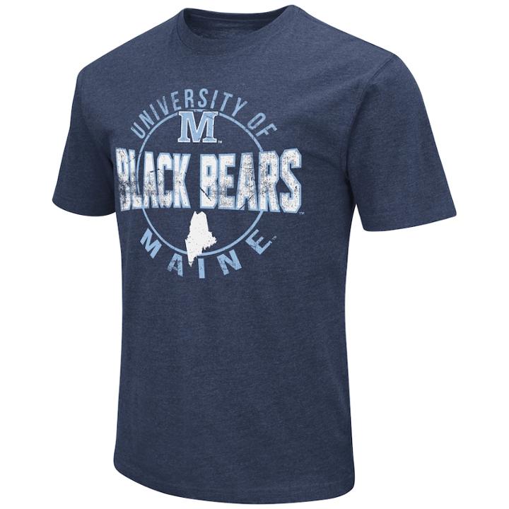 Men's Maine Black Bears Game Day Tee, Size: Medium, Med Blue