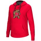 Women's Maryland Terrapins Crossover Hoodie, Size: Small, Med Red