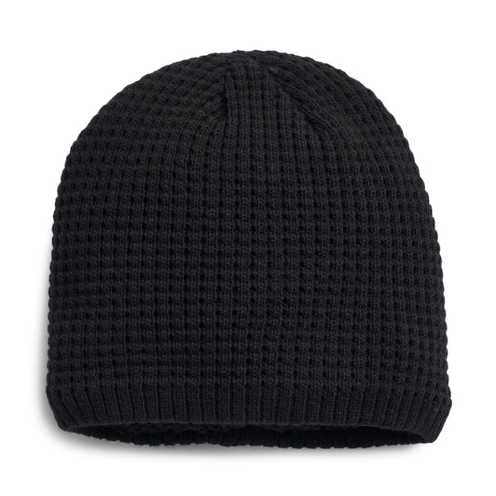 Men's Apt. 9&reg; Sherpa-lined Knit Cuffed Beanie, Black