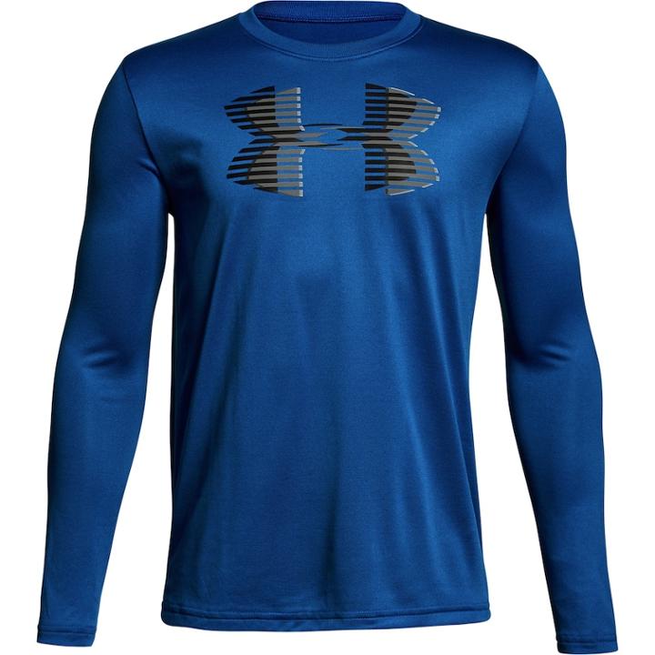 Boys 8-20 Under Armour Tech Big Logo Tee, Size: Xl, Blue