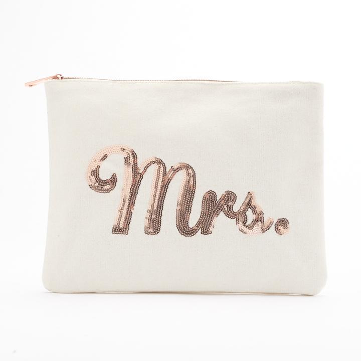 Shiny Pouch, Women's, White
