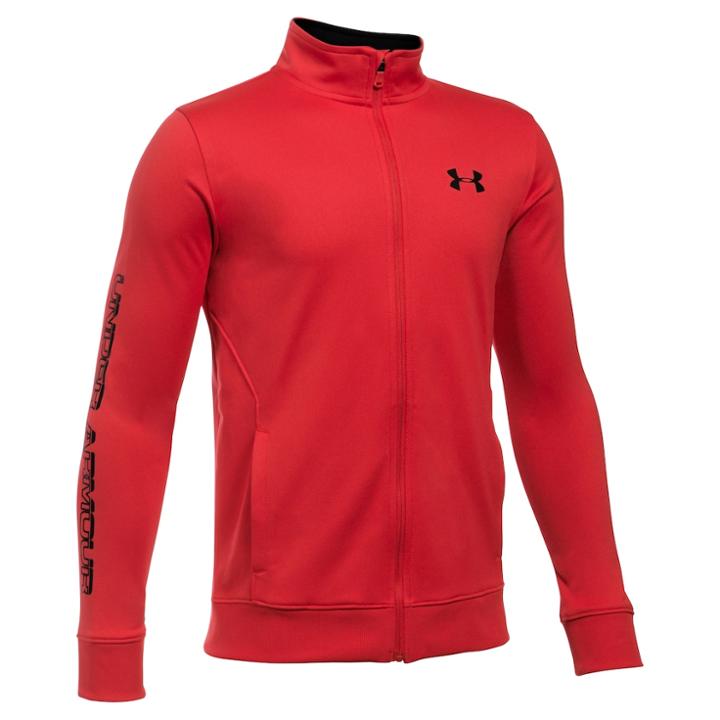 Boys 8-20 Under Armour Interval Jacket, Size: Large, Red