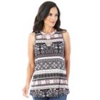 Women's Ab Studio Print Swing Tank, Size: Xlrg Av/rg, Ovrfl Oth