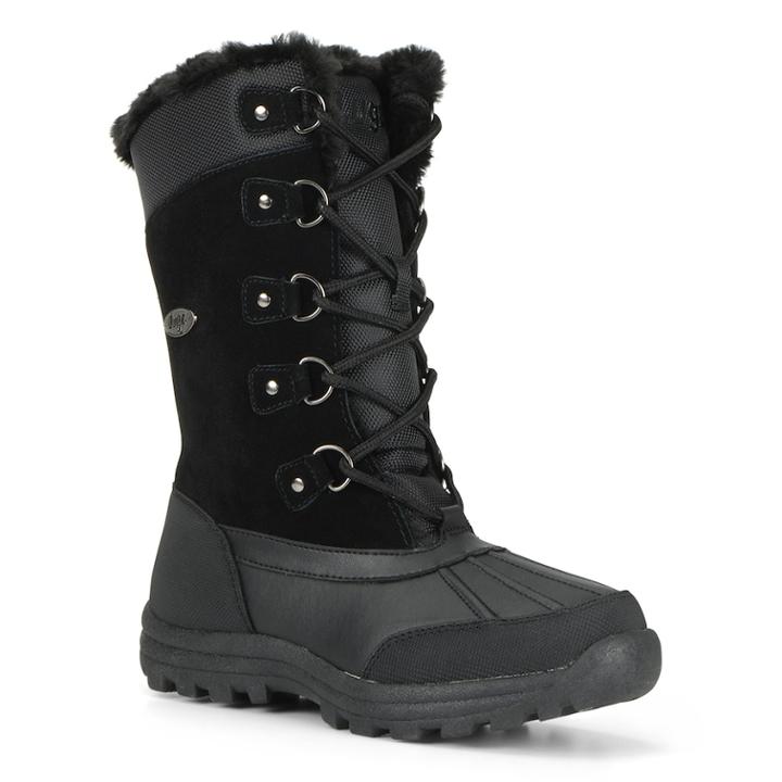 Lugz Tallulah Hi Women's Water Resistant Winter Boots, Size: Medium (6.5), Black