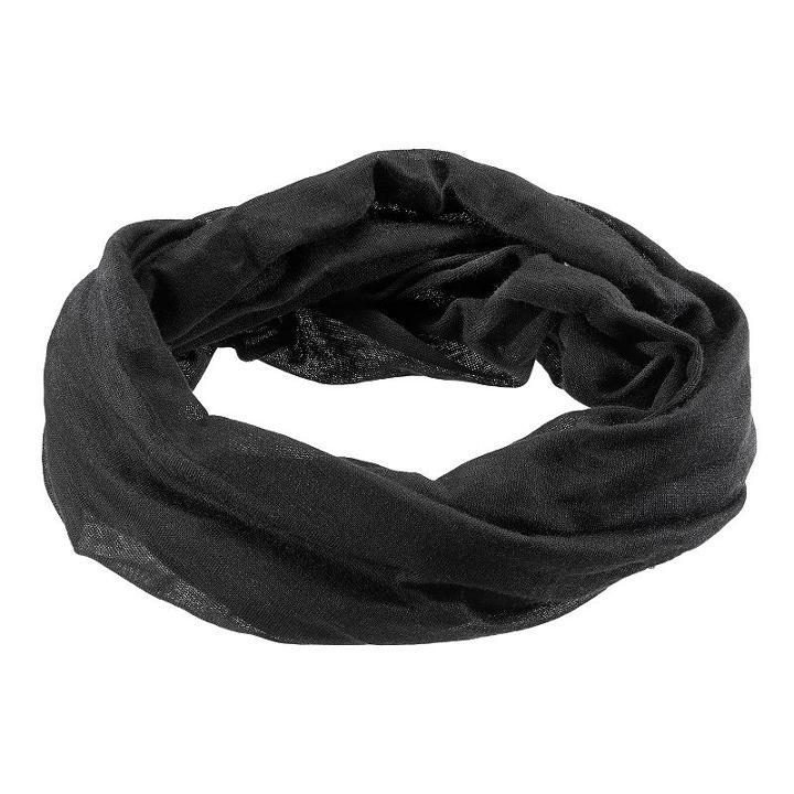 Jersey Stretch Head Wrap, Women's, Black