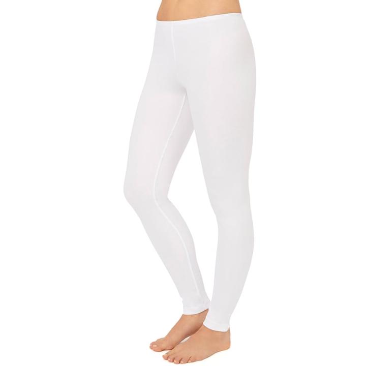 Women's Cuddl Duds Climatesmart Leggings, Size: Tl, White