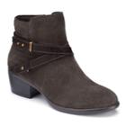 Sonoma Goods For Life&trade; Women's Suede Ankle Boots, Size: 11, Brown