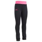 Girls 4-6x Under Armour Dotty Yoga Pants, Size: 6x, Black