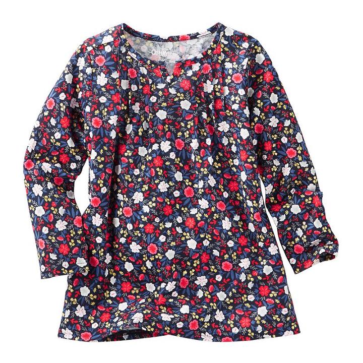 Toddler Girl Oshkosh B'gosh&reg; Pintuck Tunic, Size: 3t, Ovrfl Oth