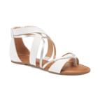 So&reg; Cuddy Women's Sandals, Girl's, Size: 10, White
