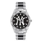 Men's Game Time New York Yankees Heavy Hitter Watch, Silver